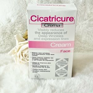 NWT CICATRICURE CREAM FACE Visibility reduce the appearance of DEEP WRINKLES AND